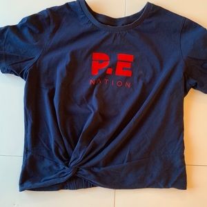 PE Nation cotton tee size small